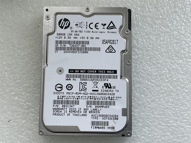 Жёсткий диск HPE HUC156060CS4204