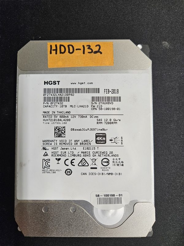 Жёсткий диск Dell HUH721010AL4200