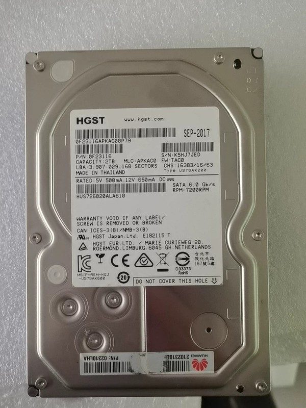 Жёсткий диск HUS726020ALA610