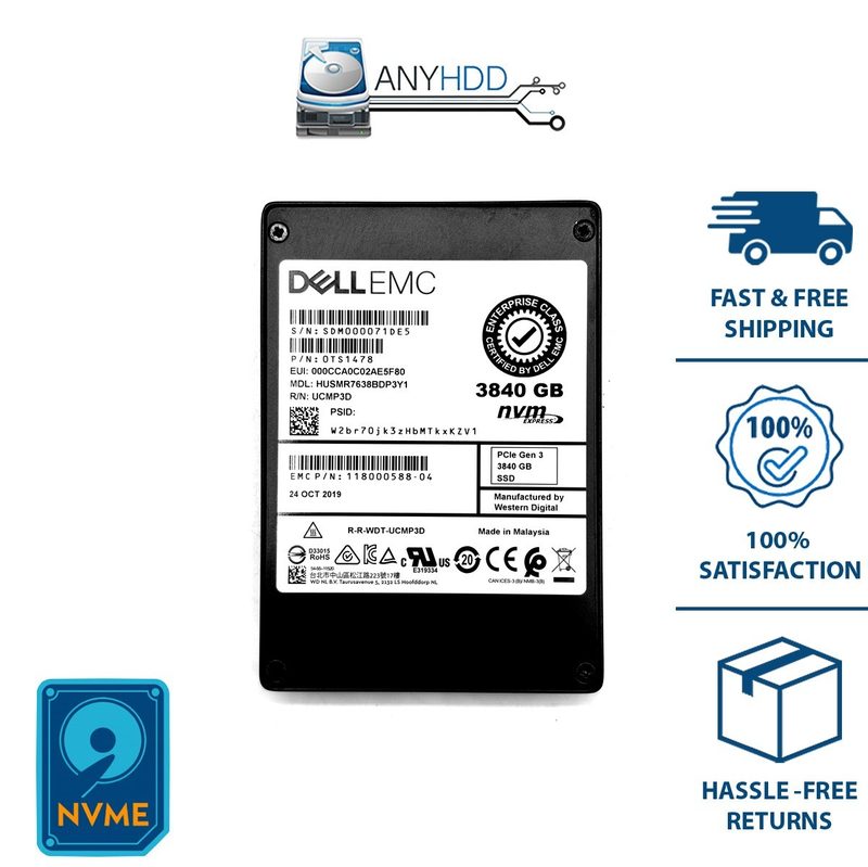 SSD-накопитель Dell HUSMR7638BDP3Y1