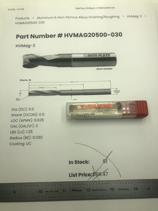 Режущий инструмент HVMAG20500-030