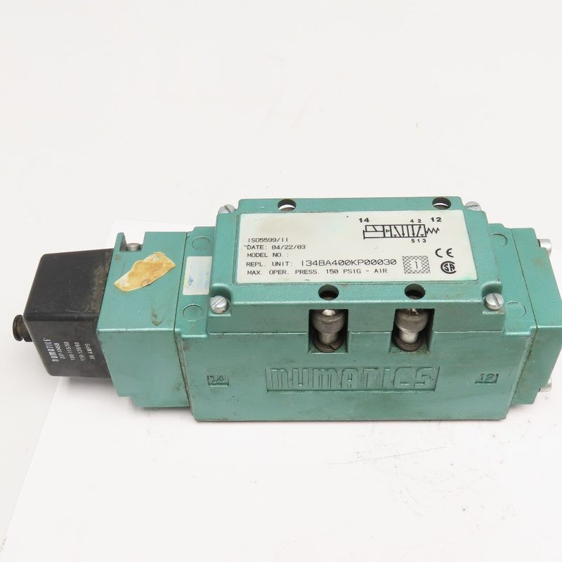 Электромагнитный клапан Numatics I34BA400KP00030
