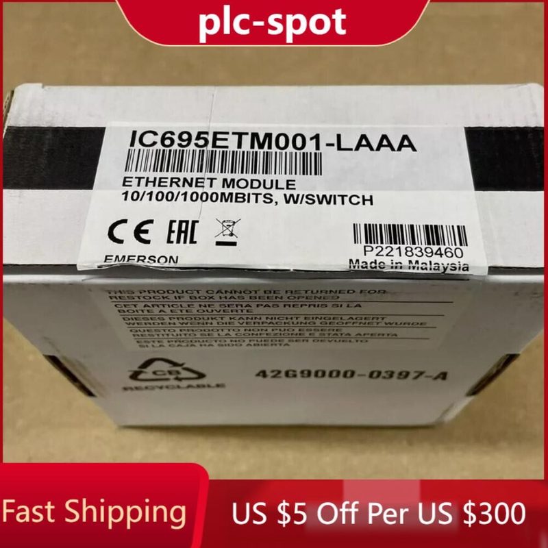 Коммуникационный модуль Emerson IC695ETM001-LAAA