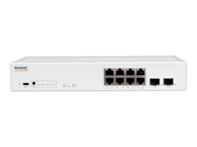 Коммутатор Ruckus ICX7150-C08PT-2X1G-RMT3