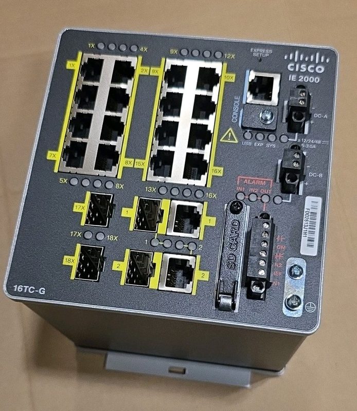 Коммутатор Cisco IE-2000-16TC-G-N