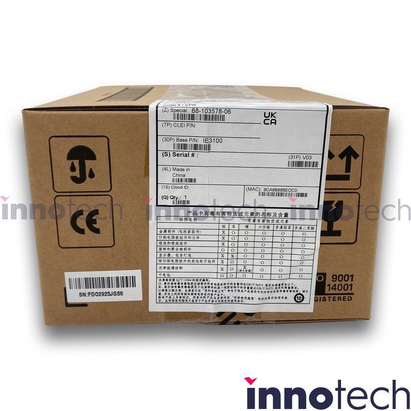 Коммутатор Cisco IE-3100-4T2S-E