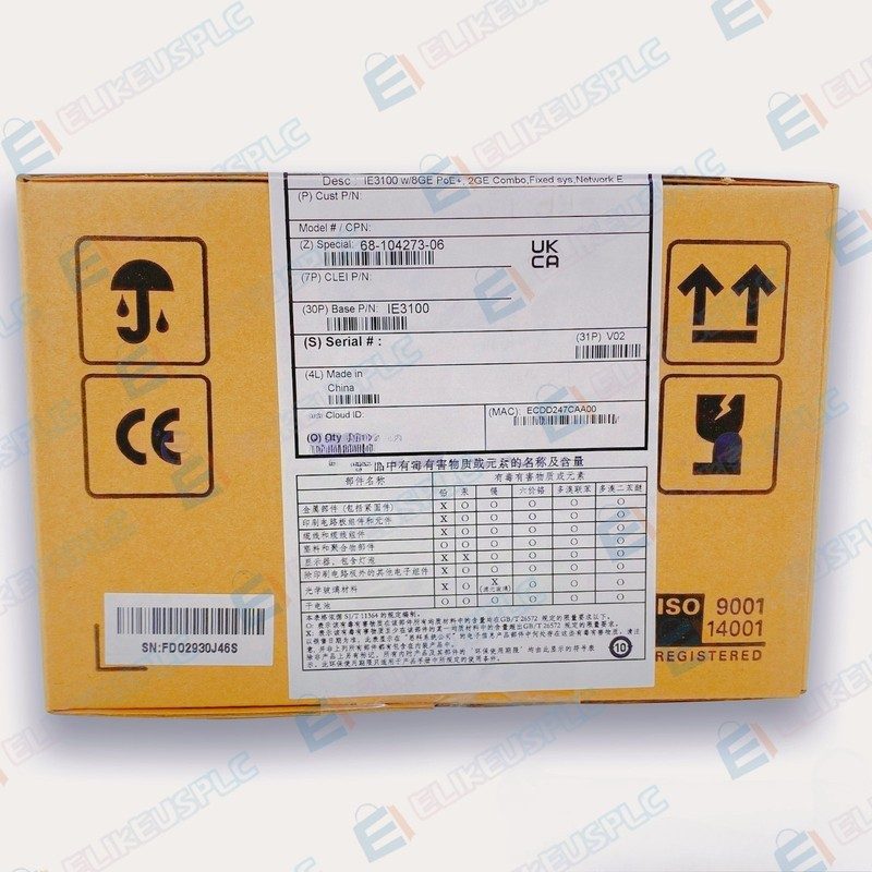 Коммутатор Cisco IE-3100-8P2C-E