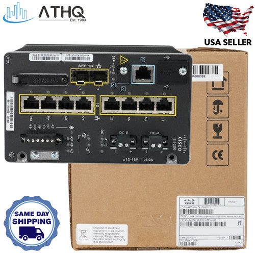 Коммутатор Cisco IE-3300-8T2S-A