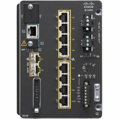 Коммутатор Cisco IE-3300-8T2S