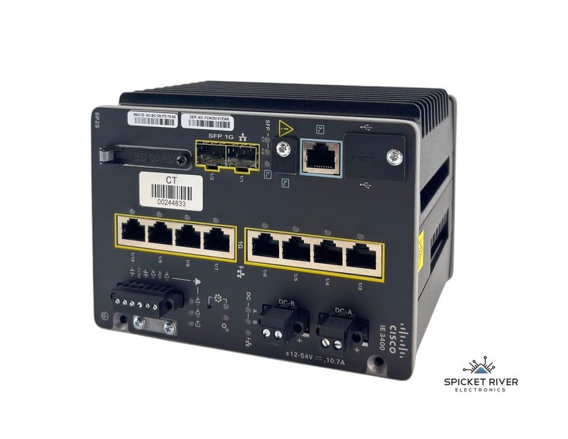 Коммутатор Cisco IE-3400-8P2S-A