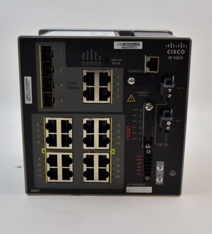 Коммутатор Cisco IE-4000-16GT4G-E