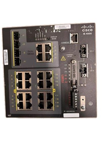 Коммутатор Cisco IE-4000-16T4G-E
