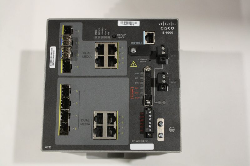Коммутатор Cisco IE-4000-4TC4G-E