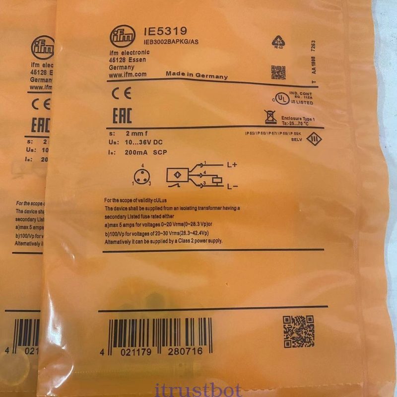 Датчик приближения ifm IE5319