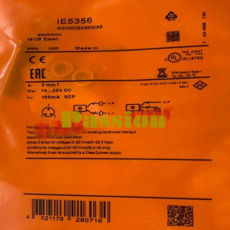 Датчик приближения ifm IE5356