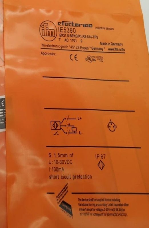 Датчик приближения ifm IE5390