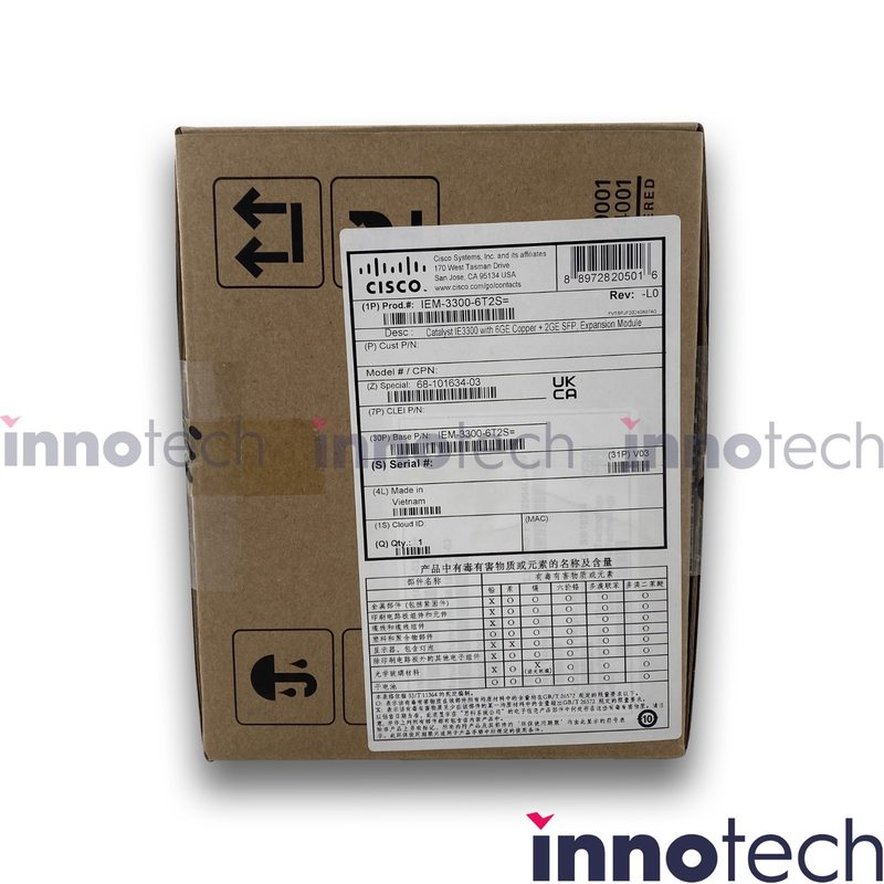 Коммутатор Cisco IEM-3300-6T2S
