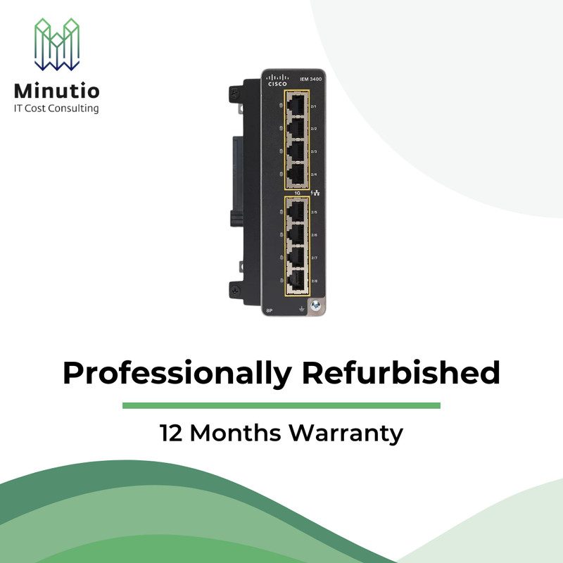 Коммутатор Cisco IEM-3400-8P