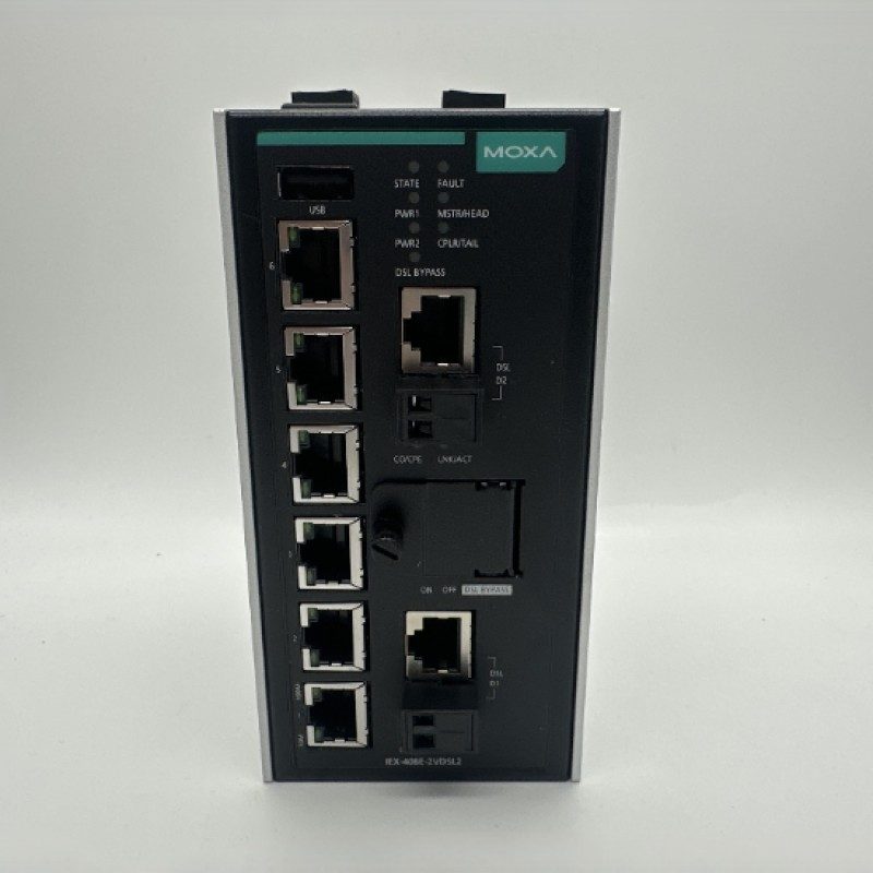Объектив Moxa IEX-408E-2VDSL2-LV