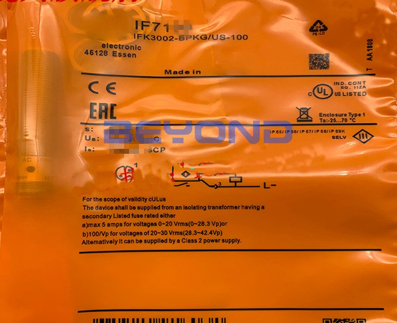 Датчик приближения ifm IF7102