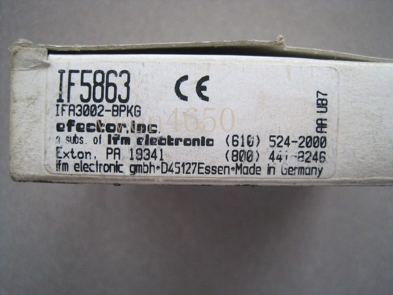 Датчик приближения ifm IFA3002-BPKG