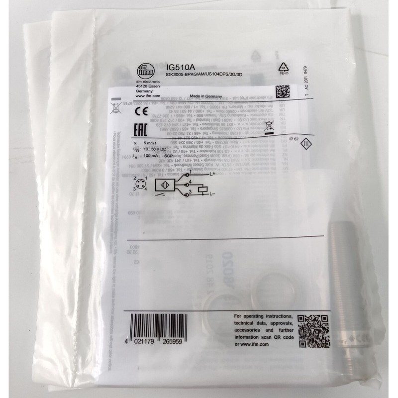 Датчик приближения ifm IG510A