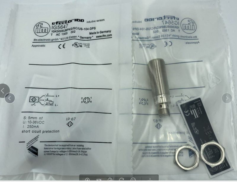 Датчик приближения ifm IG5647