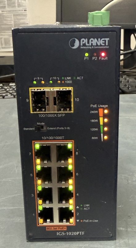 Коммутатор IGS-1020PTF