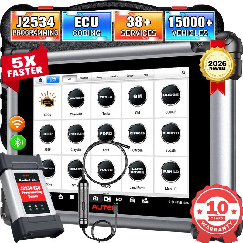 Диагностический сканер Autel II+MV108S