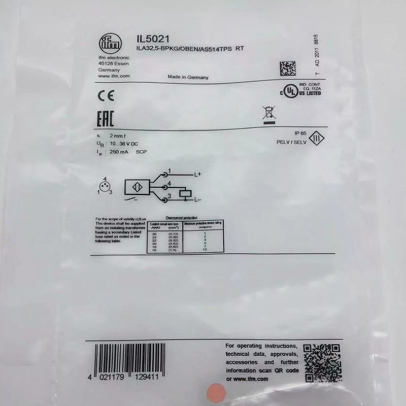 Датчик приближения ifm IL5021