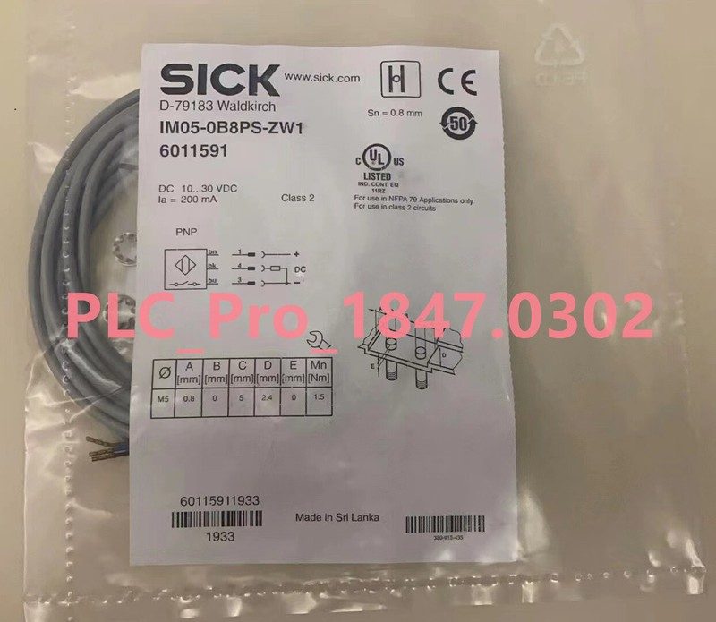 Фотоэлектрический датчик SICK IM05-0B8PS-ZW1