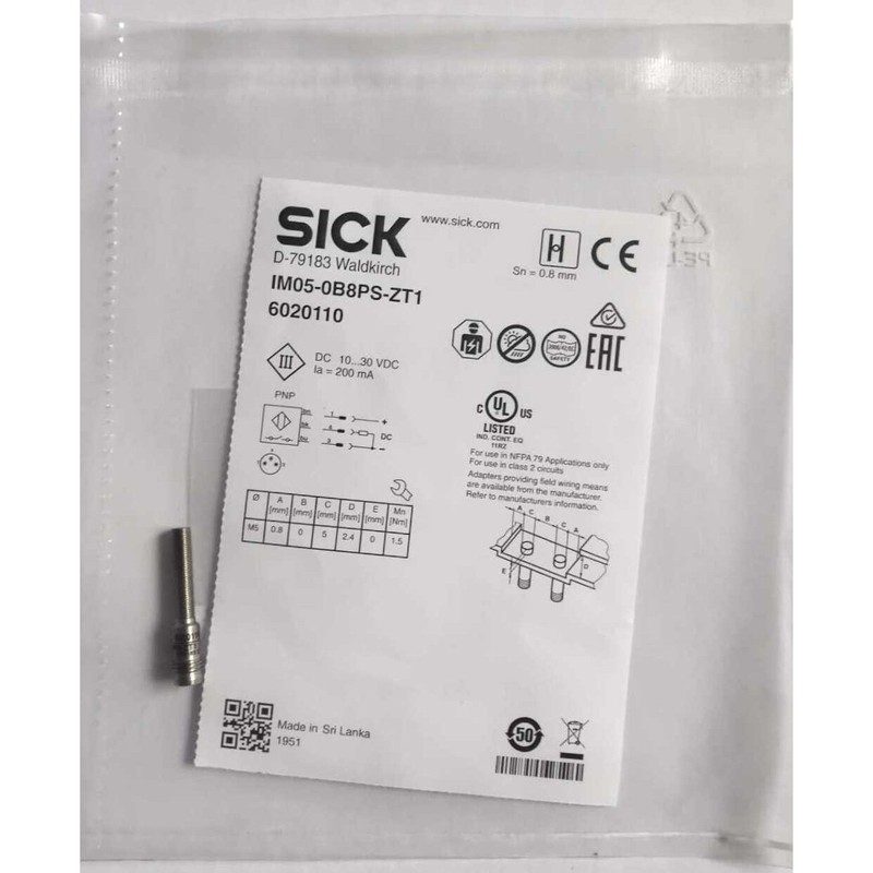 Фотоэлектрический датчик SICK IM05-0B8PSZT1