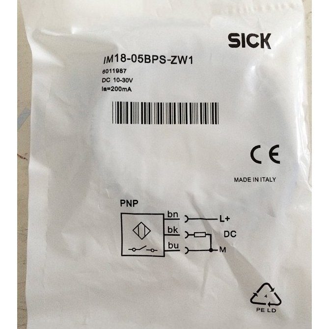 Фотоэлектрический датчик SICK IM18-05BPS-ZW1