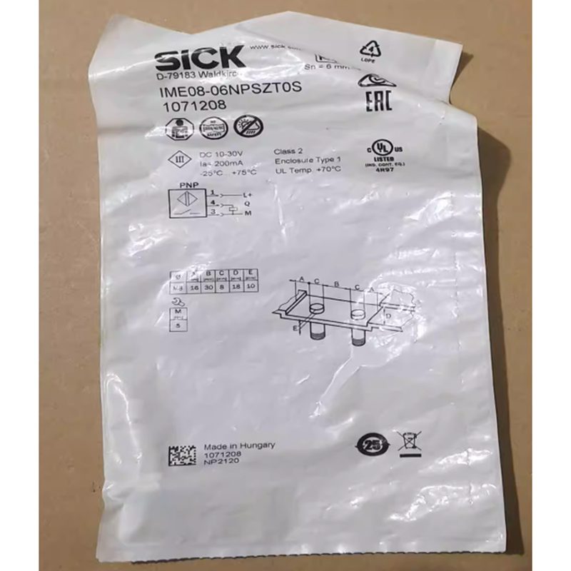 Фотоэлектрический датчик SICK IME08-06NPSZT0S