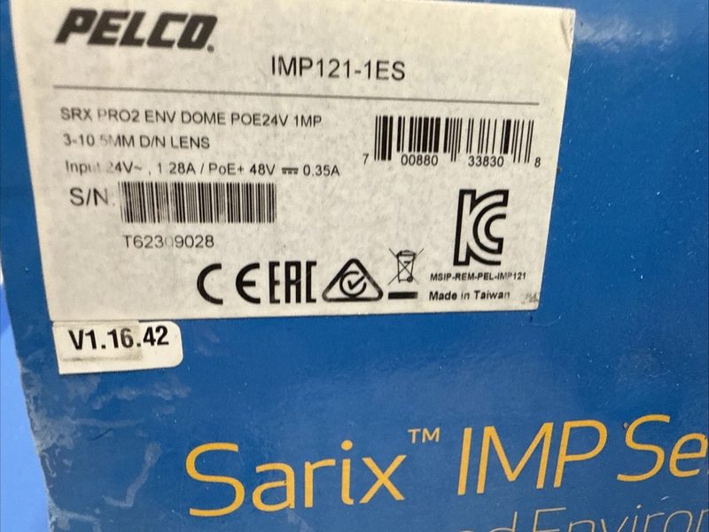 Камера Pelco IMP121-1ES