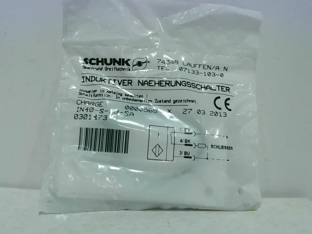 Датчик приближения Schunk IN40-S-M8-SA