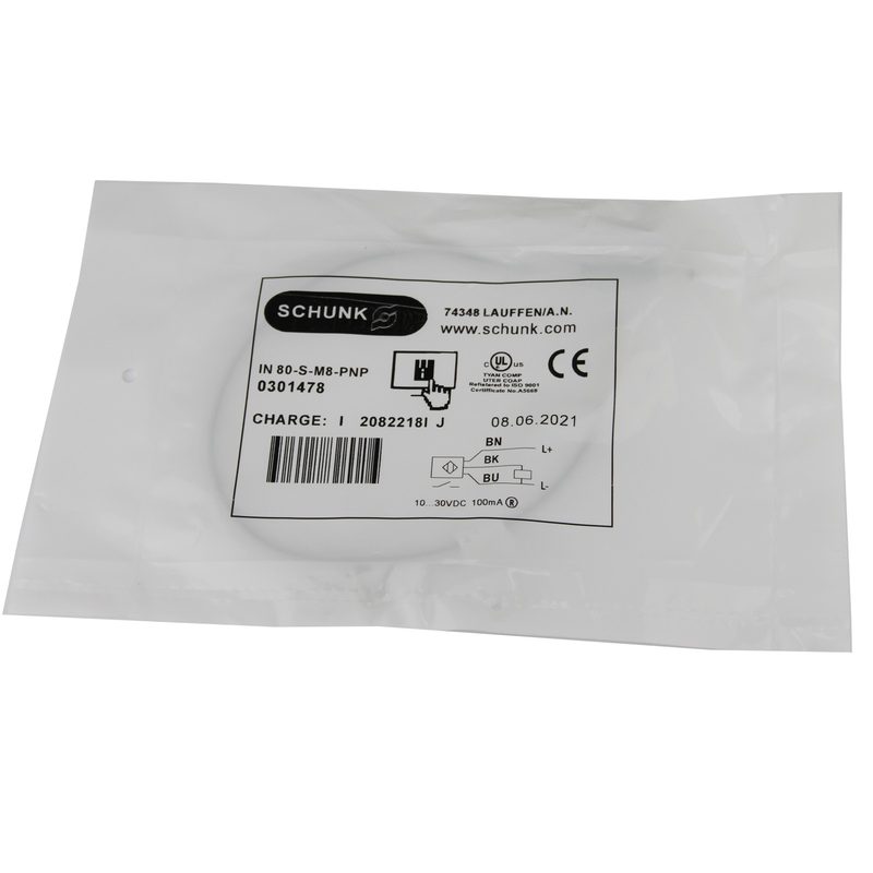 Датчик приближения Schunk IN80-S-M8-PNP-0301478