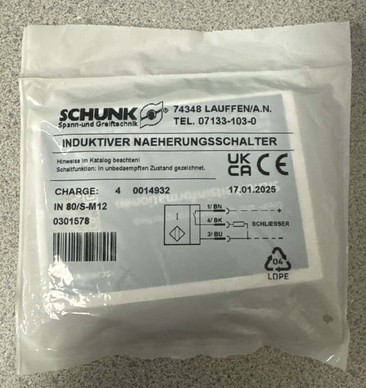 Робот Schunk IN80/S-M12