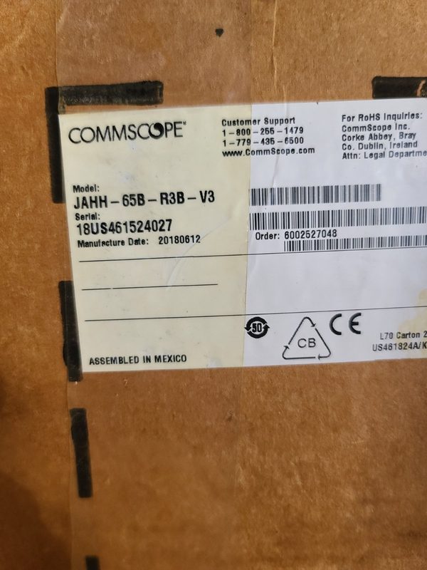 Антенна CommScope JAHH-65B-R3B-V3