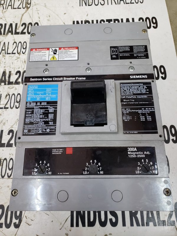 Автоматический выключатель Siemens JD63F400