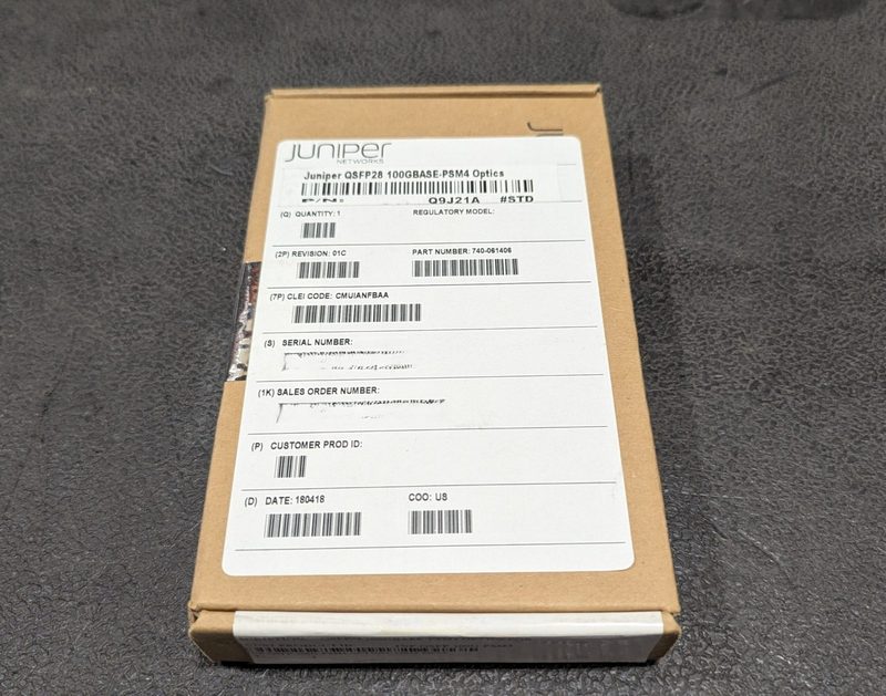 Трансивер Juniper JNP-QSFP-100G-PSM4