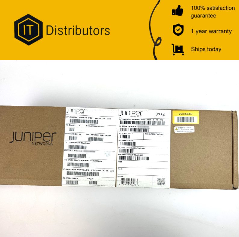 Коммутатор Juniper JPSU-1600-C-AC-AFO