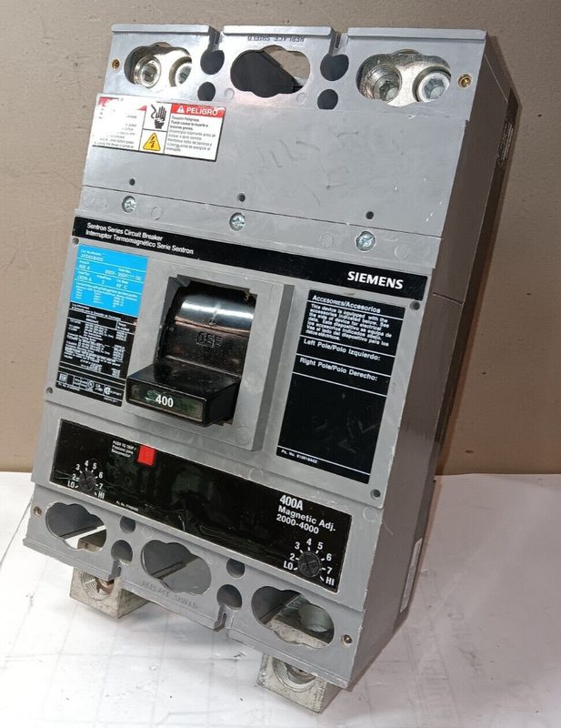 Автоматический выключатель Siemens JXD62B400