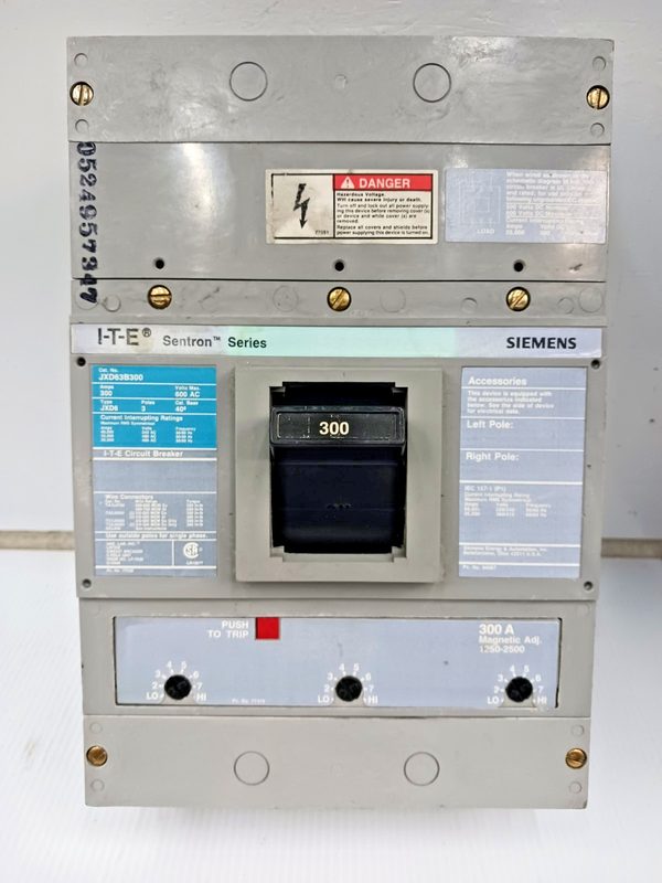 Автоматический выключатель Siemens JXD63B300