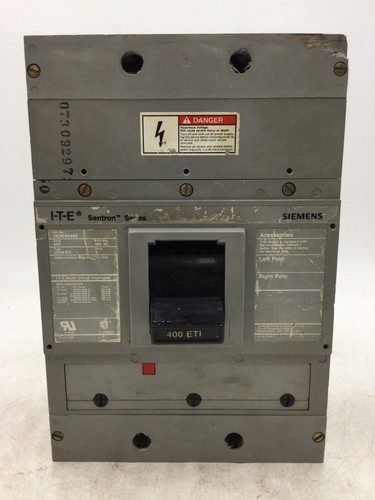 Автоматический выключатель Siemens JXD63H400