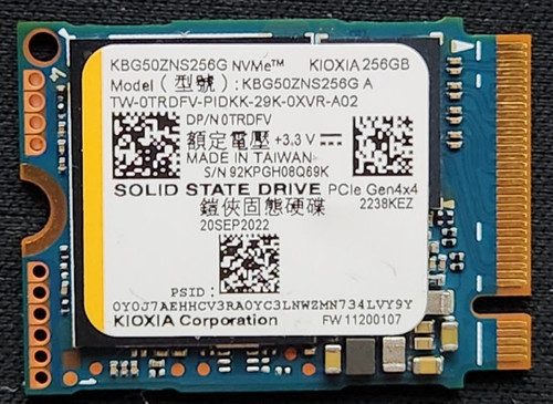 SSD-накопитель Dell KBG50ZNS256G
