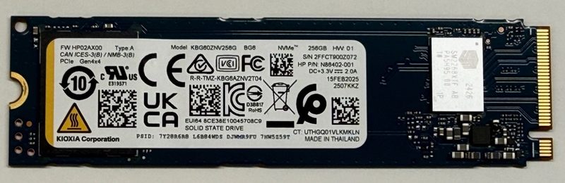 SSD-накопитель KBG60ZNV256G