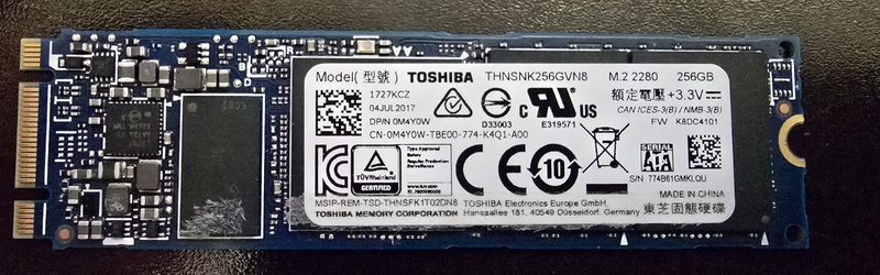 SSD-накопитель KBG6AZNT512G