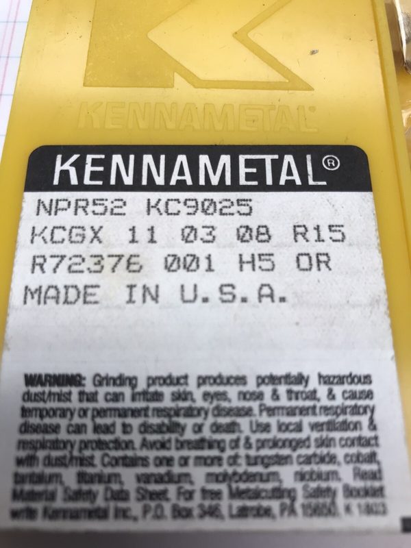 Режущий инструмент Kennametal KC9025