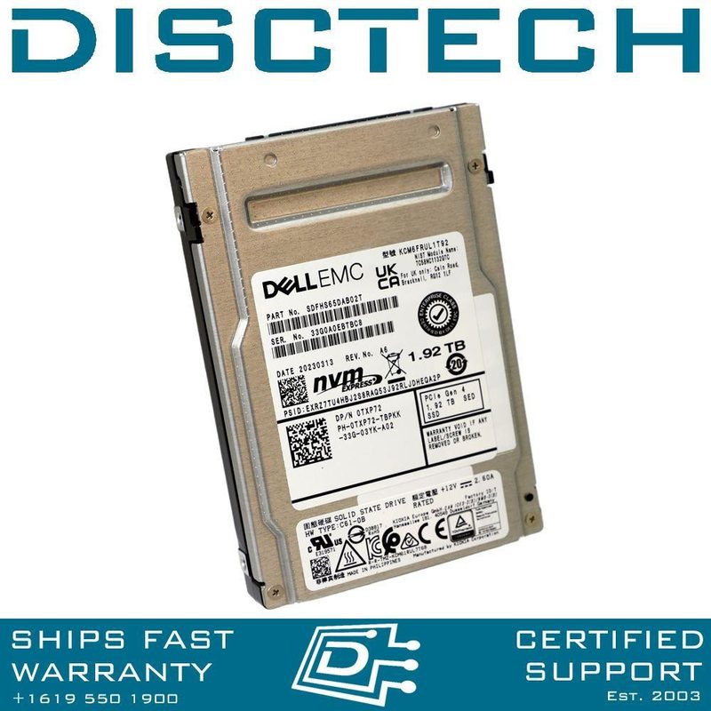 SSD-накопитель Dell KCM6FRUL1T92